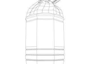 oil bottle 3D Model
