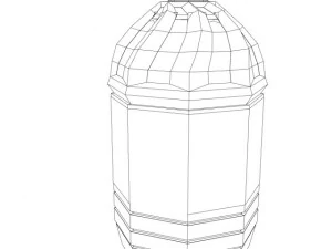 oil bottle 3D Model