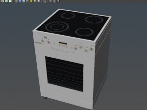 oven 3D 模型