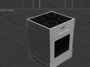 oven 3D 模型