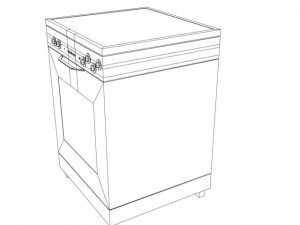 oven 3D 模型