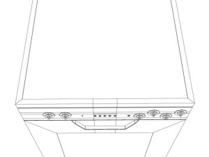 oven 3D 模型