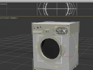 washermachine 3D Model