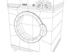 washermachine 3D Model