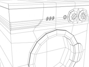 washermachine 3D Model