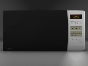 microwave 3Dモデル