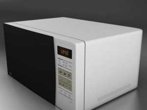 microwave 3Dモデル