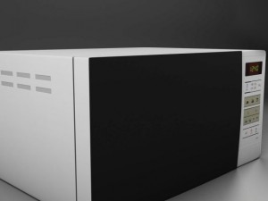 microwave 3Dモデル