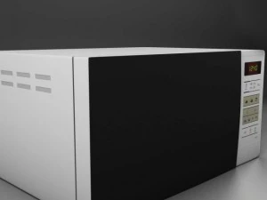 마이크로파 3D 모델