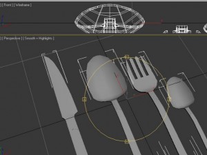 cutlery 3D-Modell