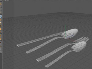 cutlery 3D-Modell