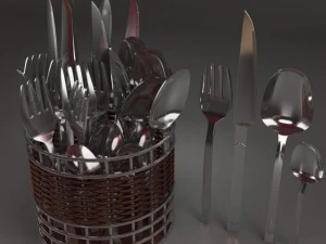 cutlery box 3D Model