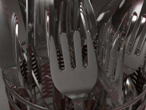cutlery box 3D मॉडल