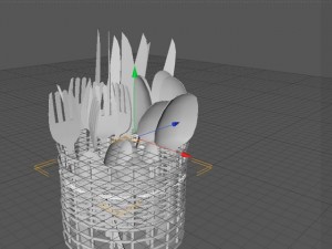 cutlery box 3D मॉडल
