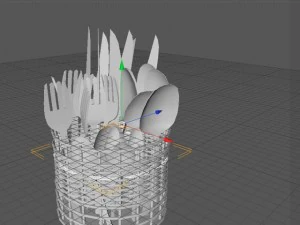 cutlery box 3D Model