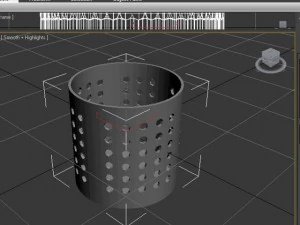 cooking utensils stand 3D Model