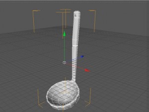 ladle 3D-Modell