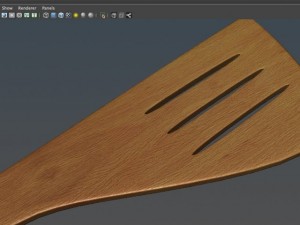 slotted spoon Modelo 3D