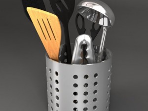 kitchen utensils kit Modelo 3D