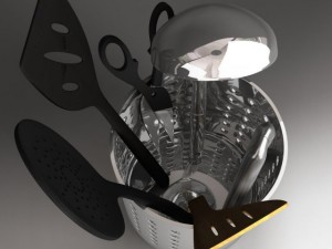 kitchen utensils kit Modelo 3D
