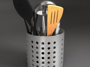 kitchen utensils kit Modelo 3D