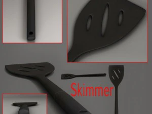 keukengerei set 3D Model