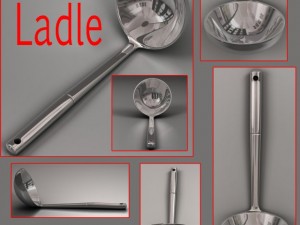 kitchen utensils kit Modelo 3D