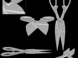 kitchen utensils kit Modelo 3D