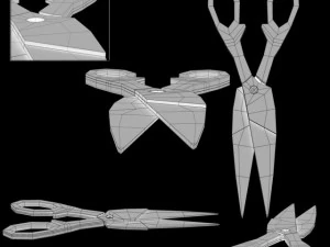 keukengerei set 3D Model