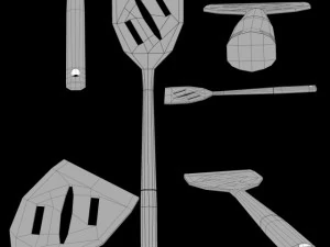 keukengerei set 3D Model