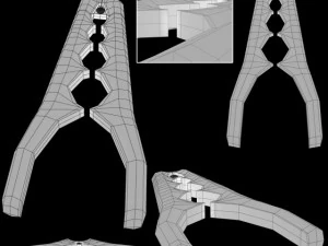 keukengerei set 3D Model