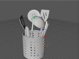 kitchen utensils kit Modelo 3D