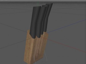 knives 3D-Modell