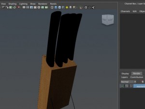 knives 3D-Modell