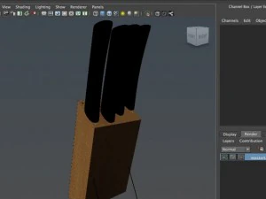 knives 3D Model