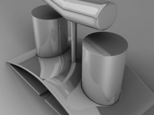 salt and pepper Model 3D