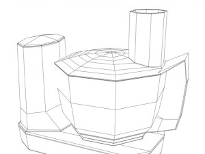 mixer Modelo 3D