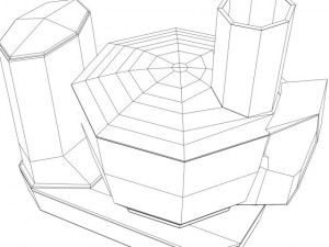 mixer Modelo 3D