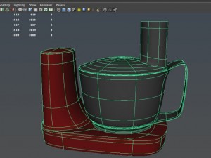 mixer Modelo 3D