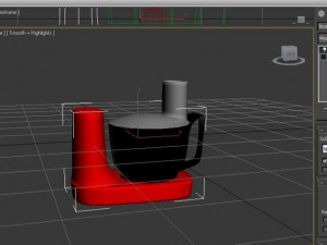mixer Modelo 3D