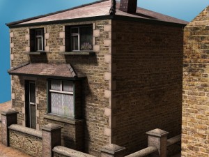 rural village Modelo 3D