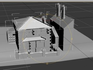 rural village Modelo 3D