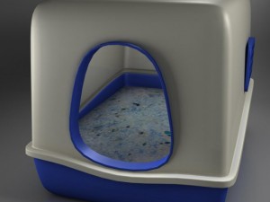 toilet cat Modelo 3D