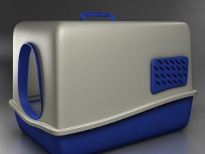toilet cat Modello 3D
