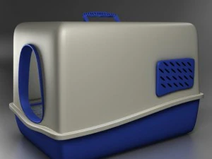 toilet cat 3D Model