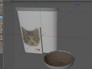 cat food Modelo 3D