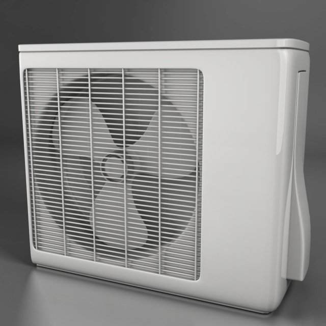 air conditioning 3D Model .c4d .max .obj .3ds .fbx .stl .blend 