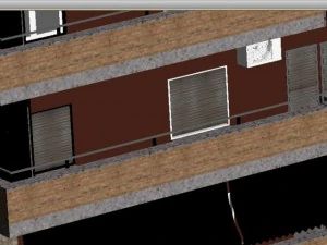 typical spanish building 3D Model