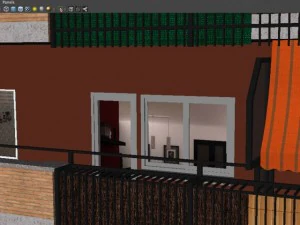 typical spanish building 3D Model