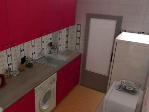 kitchen 3D 모델